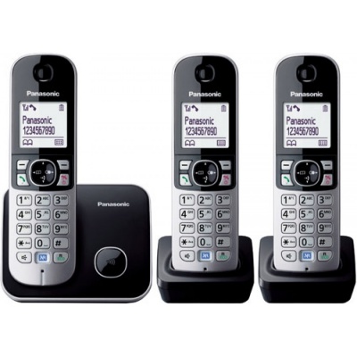 Panasonic KX-TG6813 Trio Cordless Phone Set
