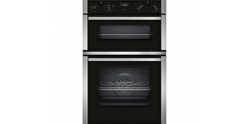 Neff double oven u14m62 deals white