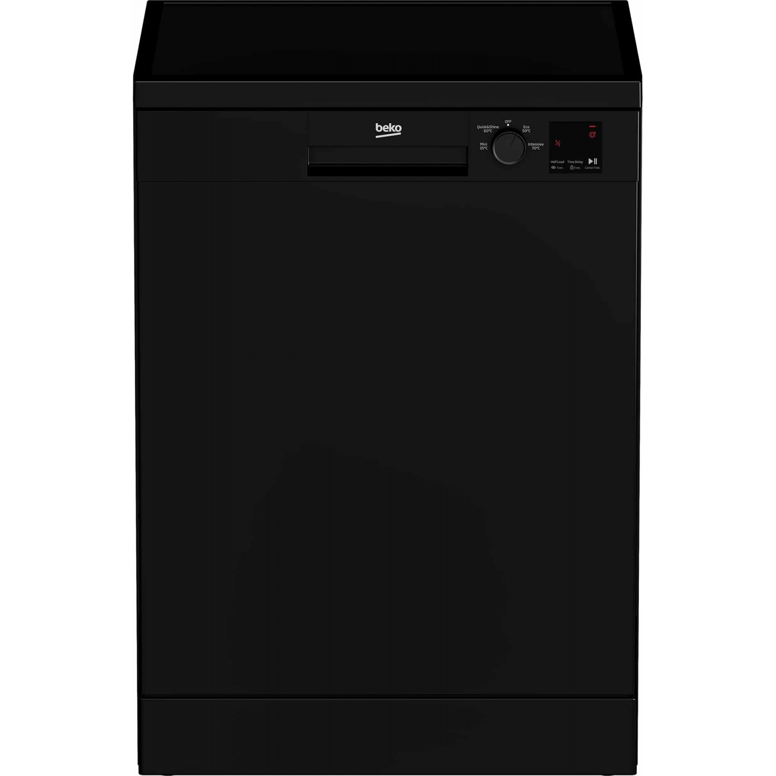 Beko DVN04320B Full Size Dishwasher Black