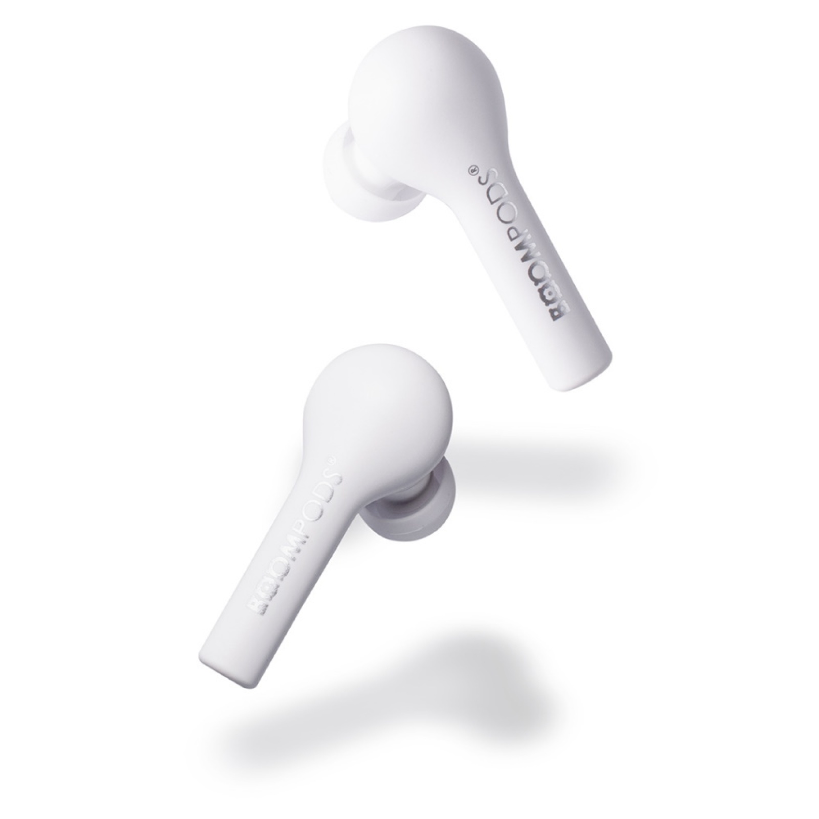 Boompods BTWSWH True Wireless Earbuds Bluetooth White