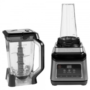 Kenwood Triblade XL Hand Blender, Mixer with Anti-Splash, Chopper 500ml,  Metal Whisk and Masher Attachment and BPA-Free Plastic Beaker, HBM60.307GY