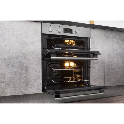 HOTPOINT Class 2 DU2 540 IX Electric Built-under Double Oven Stainless Steel
