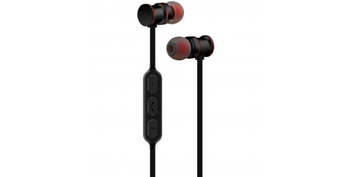 AV Link 100.540 Metallic Magnetic Bluetooth Earphones Black and