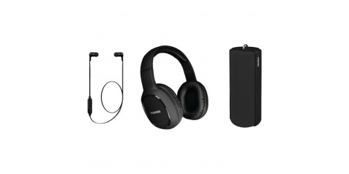 Toshiba HSP 3P19K 3 In 1 Wireless Audio Pack Bluetooth Headset