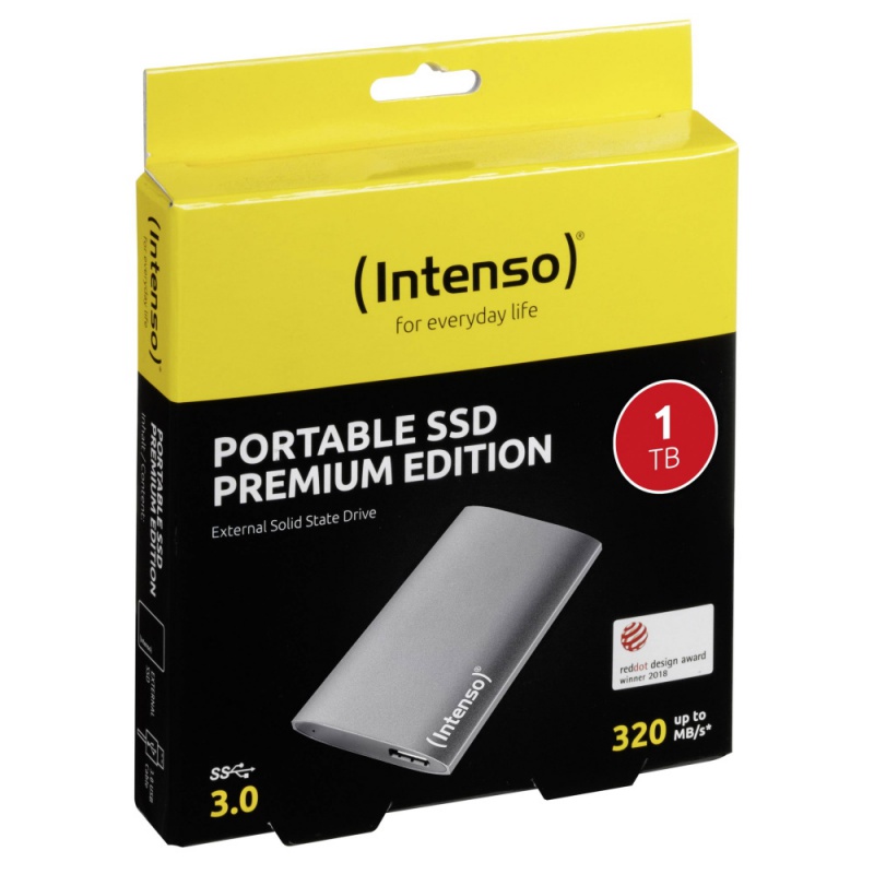 Intenso SSD Premium 1 TB Disque dur externe SSD USB 3.2 (1è gén