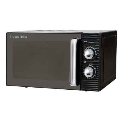Russell Hobbs RHM1731B 700w Inspire Black Manual Microwave