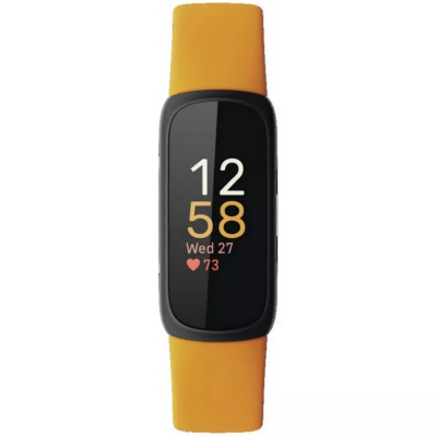 Fitbit Inspire 3 Yellow Smart Watch FB424BKYW
