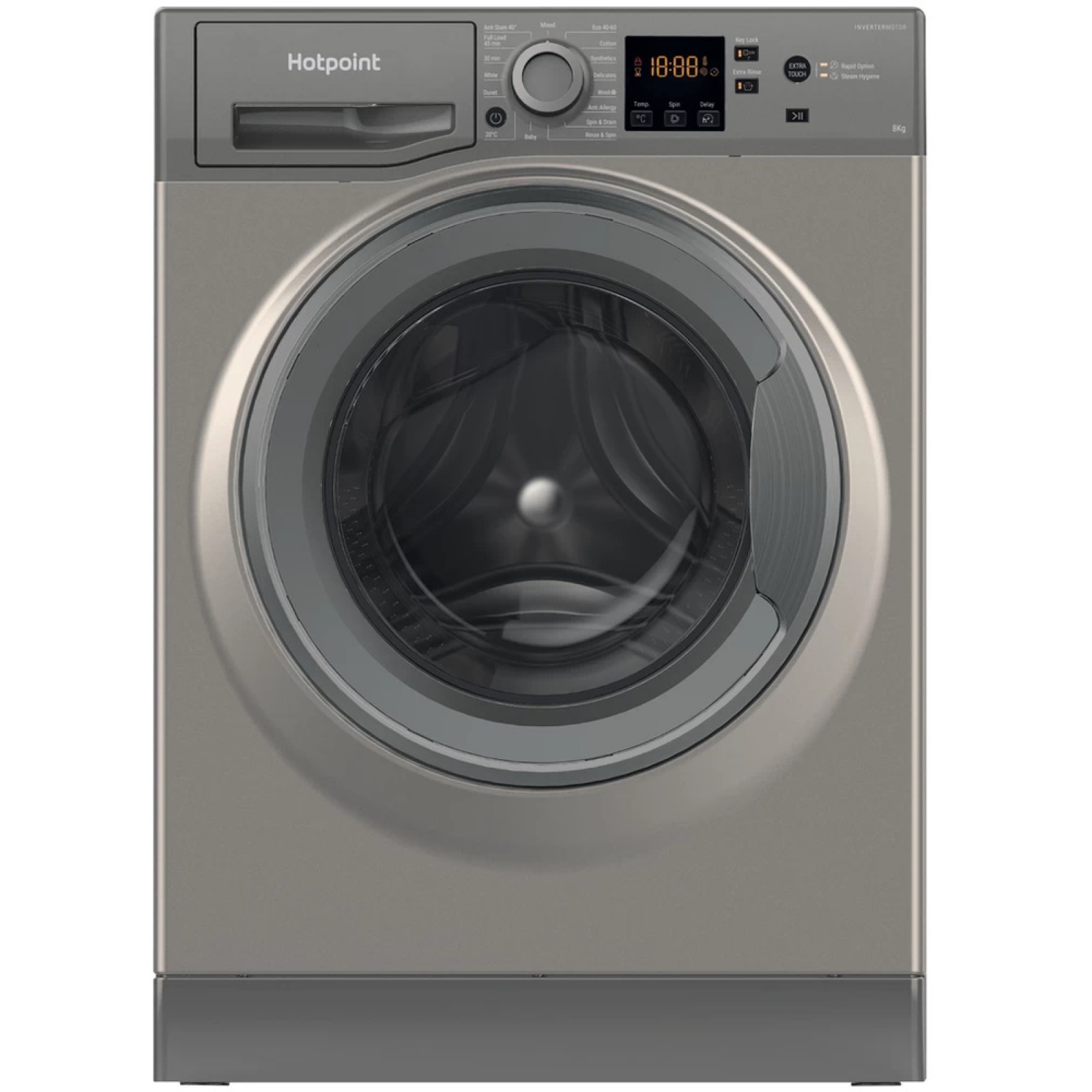 hotpoint smart tech washing machine 8kg