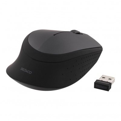 Deltaco Wireless Optical Mouse MS460BK