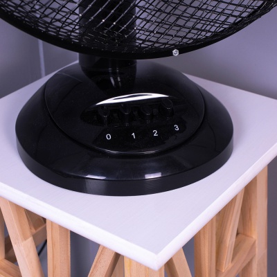 Prem-I-Air 16 Inch Desk Fan Black EH1798BLK