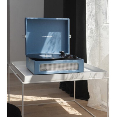 Crosley Voyager Bluetooth Turntable Blue CR8017B-WB4