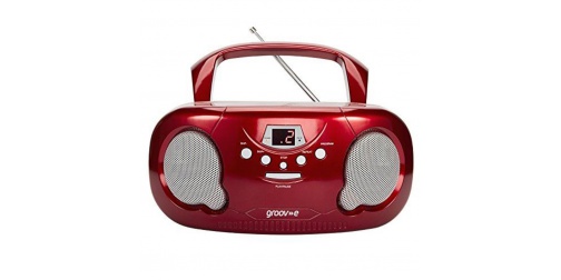 Groov-e  Groov-e Original Boombox Portable CD Player with R
