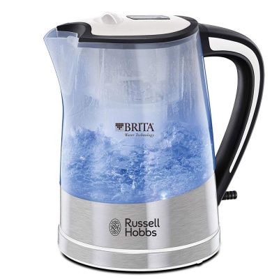 Russell Hobbs Purity Brita Filter Clear Kettle 22851