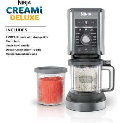 Ninja Creami Deluxe 10 in 1 Ice Cream Maker NC501UK
