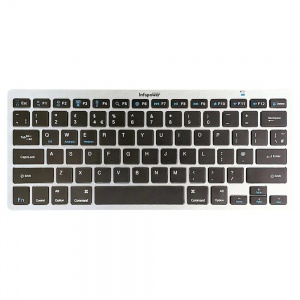 Infapower X207 Wireless Keyboard Silver 212705