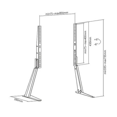 Jolly Line Table Top Pedestal Feet 755448