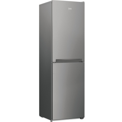 Beko Freestanding Combi Fridge Freezer Silver CSG4582S