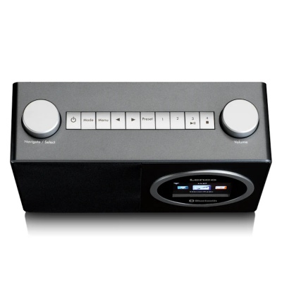 Lenco Internet Radio With Bluetooth Black DIR-70BK