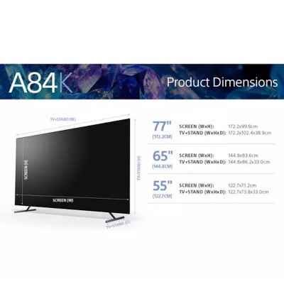 Sony XR55A84K 55 inch Smart 4K OLED TV