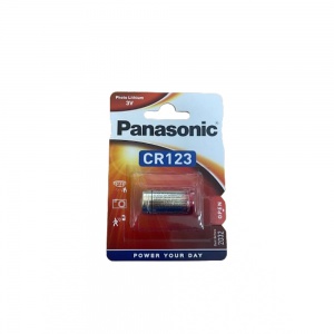 Panasonic 3V Lithium Battery Single Pack CR123