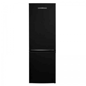 Nordmende Freestanding Fridge Freezer Black RFF60405BL