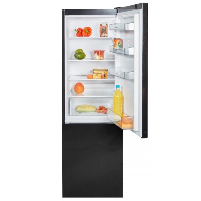 Nordmende Freestanding Fridge Freezer Black RFF60405BL