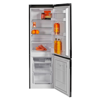 Nordmende Freestanding Fridge Freezer Black RFF60405BL