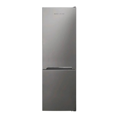 Nordmende Freestanding Fridge Freezer Silver RFF60405SL