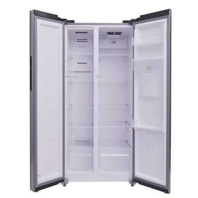 Powerpoint American Fridge Freezer Graphite P9383WDKSSE