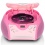 Lenco CD Player with FM Radio SCD-24 Pink