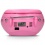 Lenco CD Player with FM Radio SCD-24 Pink