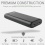 Tech Charge Triple Port Portable Powerbank 1714