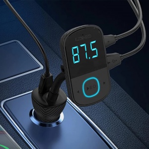 LDNIO 25W Bluetooth FM Transmitter Black 691311