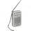 Panasonic Pocket Radio Silver RF-P50D