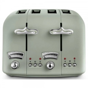 DeLonghi Argento Toaster Flora Green CT04GR