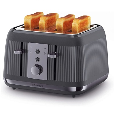 Kenwood Dusk Toaster 4 Slice Slate Grey TFP30000GY