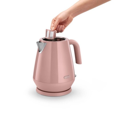 DeLonghi Eclettica Rapid Boil Kettle Pink KBY3001PK