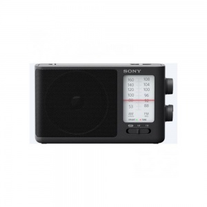 Sony Analog Tuning Portable Radio Black ICF506CEK