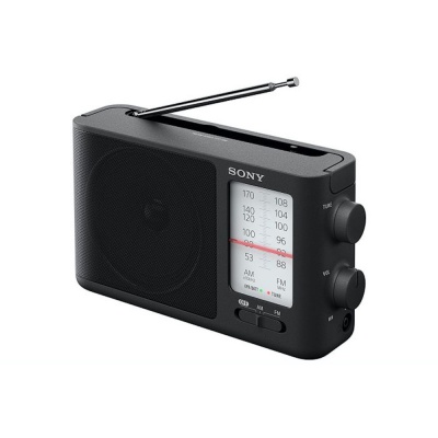 Sony Analog Tuning Portable Radio Black ICF506CEK