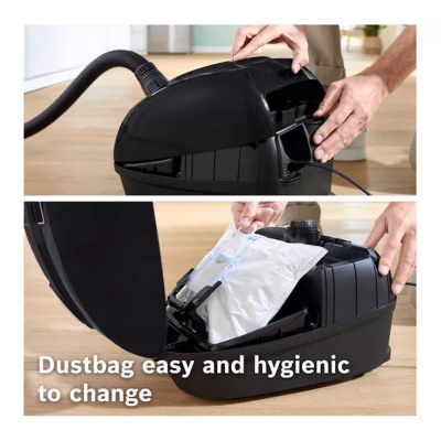 Bosch Series 4 Bagged Vacuum Cleaner Black BGL38BA3GB