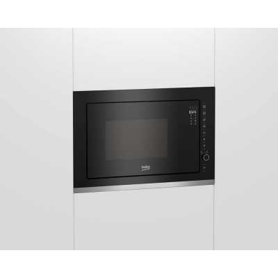 Beko Built In Microwave 25 Litre Black BMGB25333X