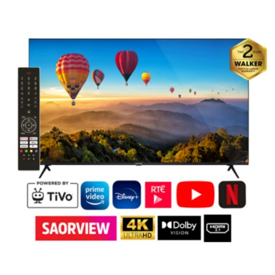 Walker 65 Inch Smart 4K Tivo Borderless TV WP4K65241BRD