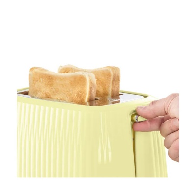 Russell Hobbs Eden 2 Slice Toaster Lemon Yellow 27373