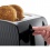 Russell Hobbs Honeycomb 4 Slice Toaster Black 26071