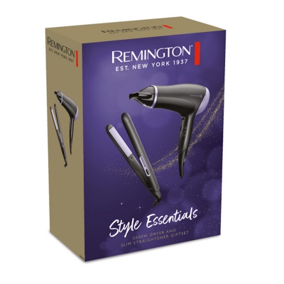 Remington Hair Dryer and Straightener D3016GP