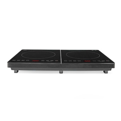 Nedis 2 Zone Induction Hob KAIP124CBK2