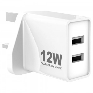 Sinox 12W USB-A Wall Charger White 054515