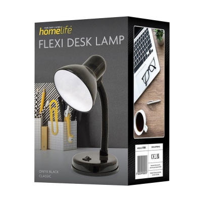 Lloytron Classic Flexi Desk Lamp Black L958BK