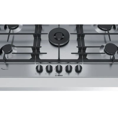 Bosch Series 6 90cm Gas Hob Stainless Steel PCR9A5B90