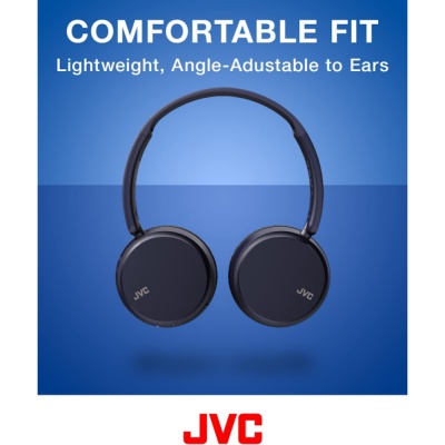 JVC Foldable Bluetooth On Ear Headphones HA-S36W